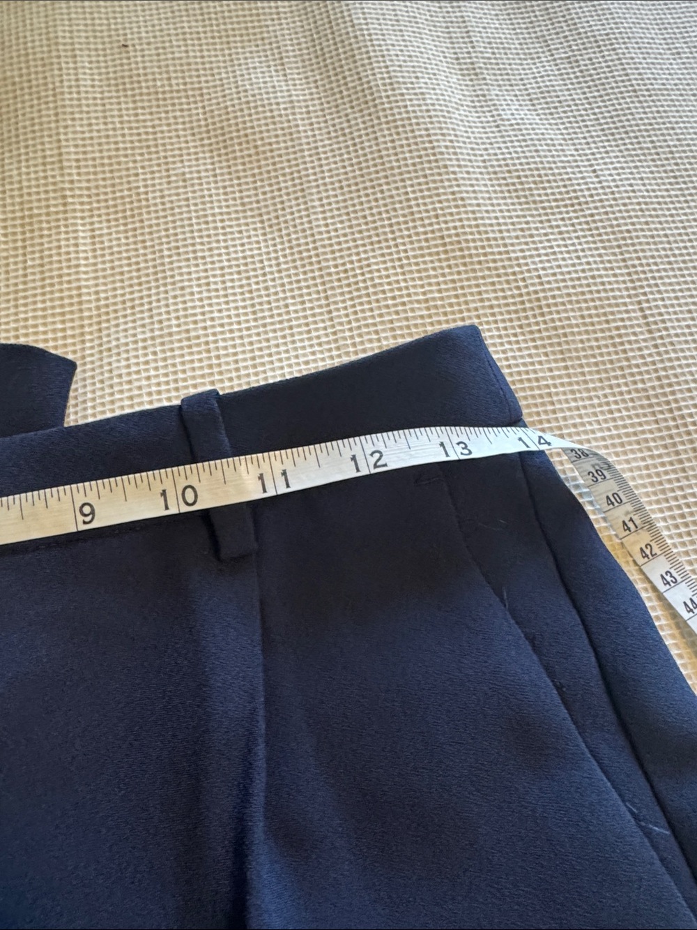 NWT J.Crew Essential Wide Leg Pant Navy Blue Size 2 Career Trouser - Picture 4 of 8